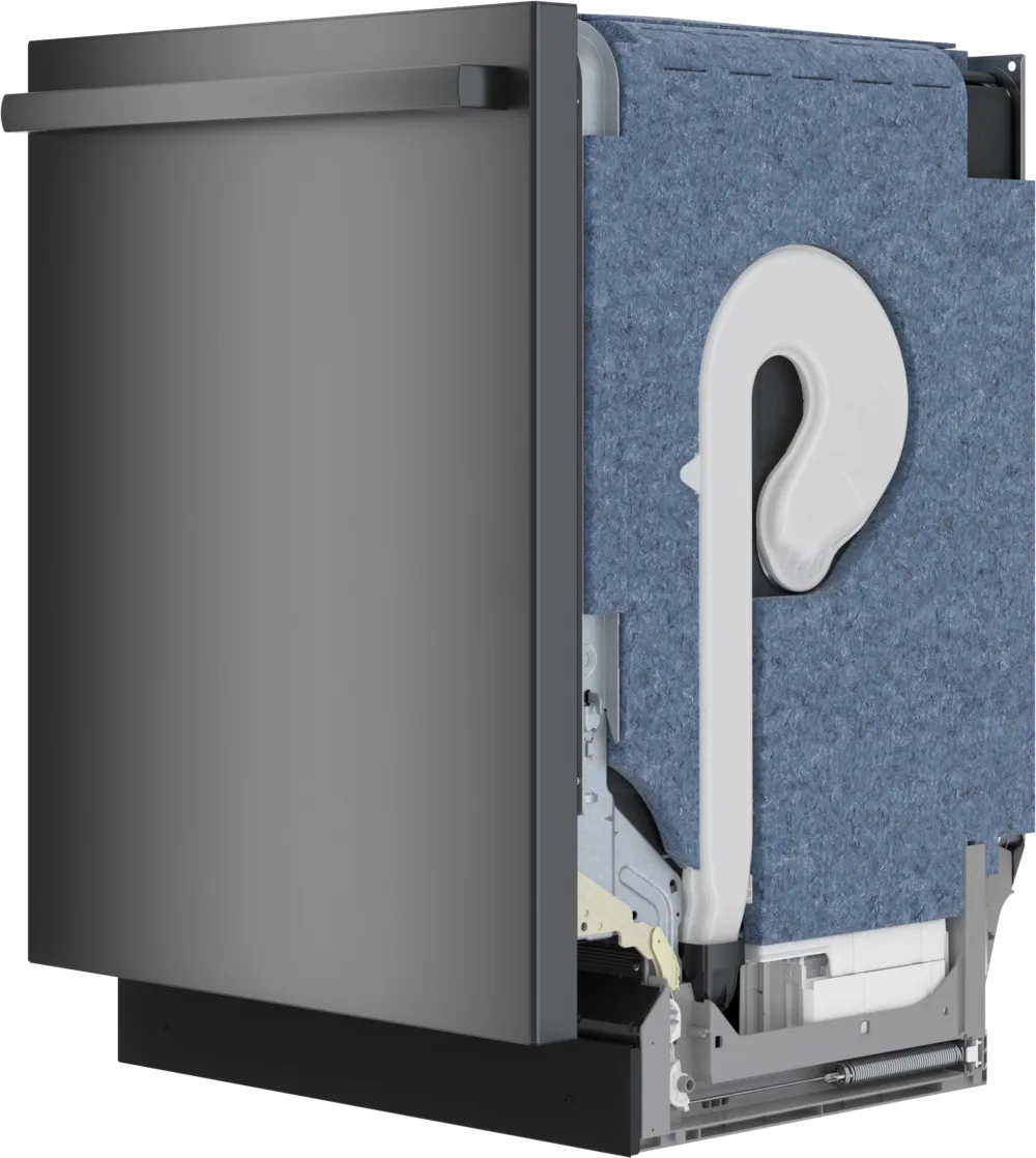 Bosch 800 Series, built-under dishwasher, 24'', Brushed black steel anti-fingerprint