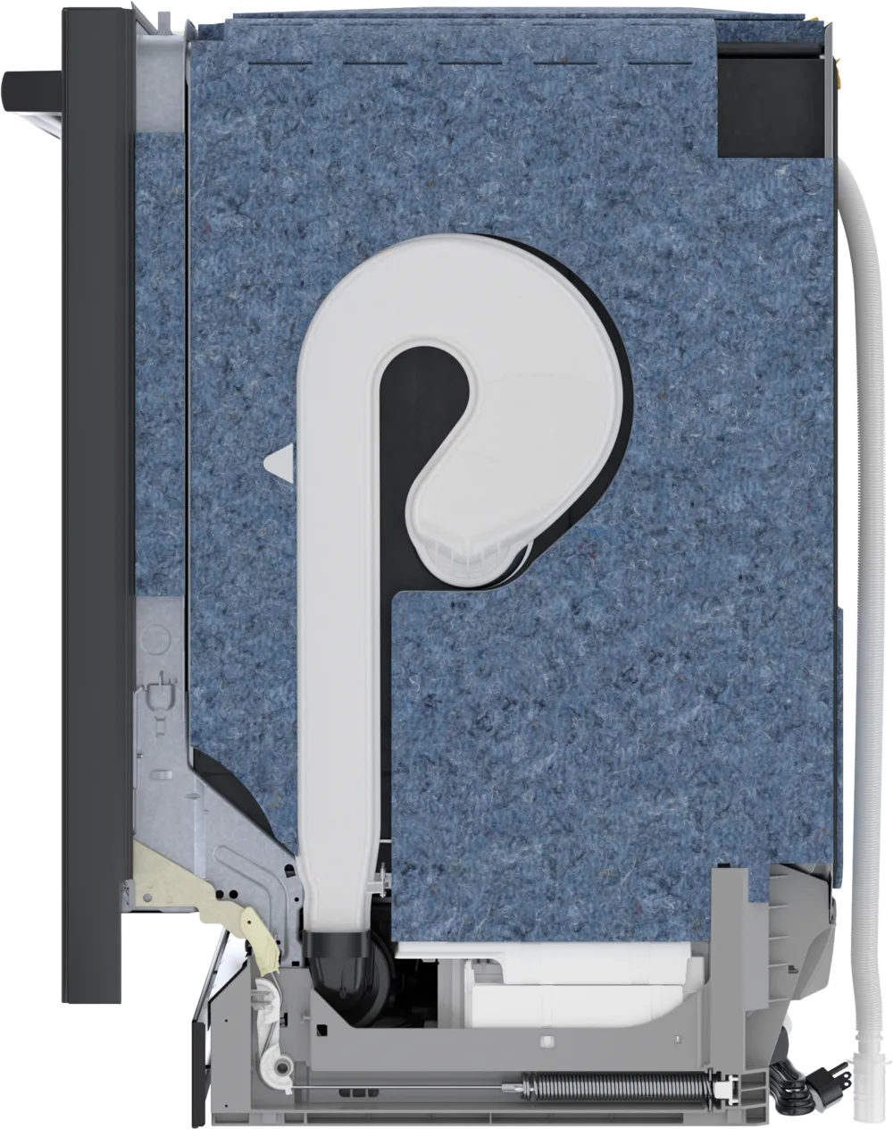 Bosch 800 Series, built-under dishwasher, 24'', Brushed black steel anti-fingerprint