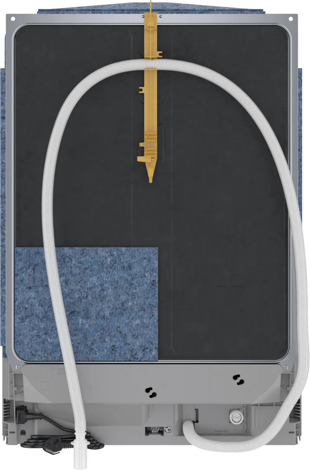 Bosch 800 Series, built-under dishwasher, 24'', Brushed black steel anti-fingerprint