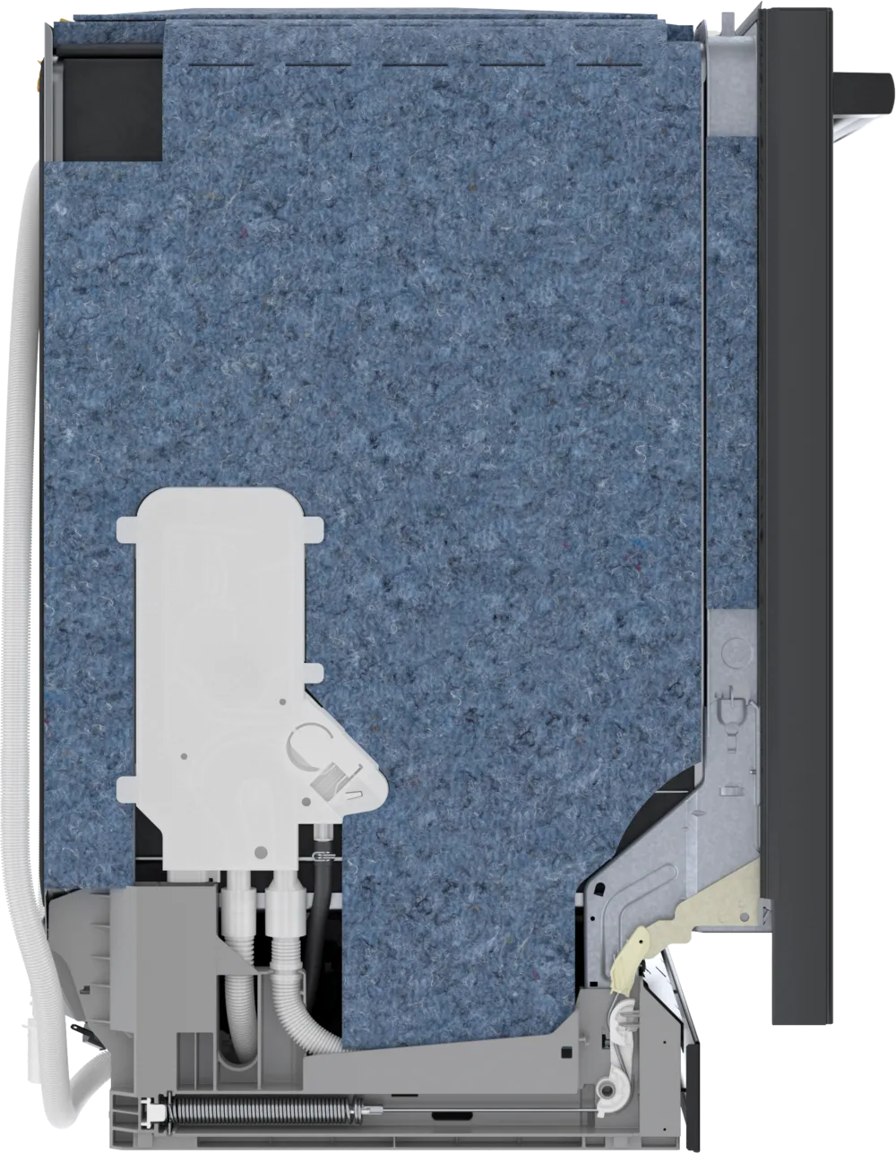 Bosch 800 Series, built-under dishwasher, 24'', Brushed black steel anti-fingerprint