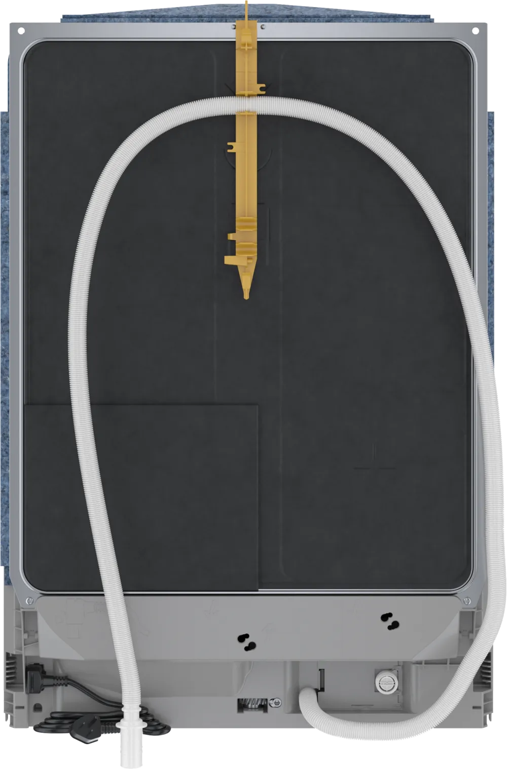 Bosch 800 Series, built-under dishwasher, 24'', Brushed steel anti-fingerprint