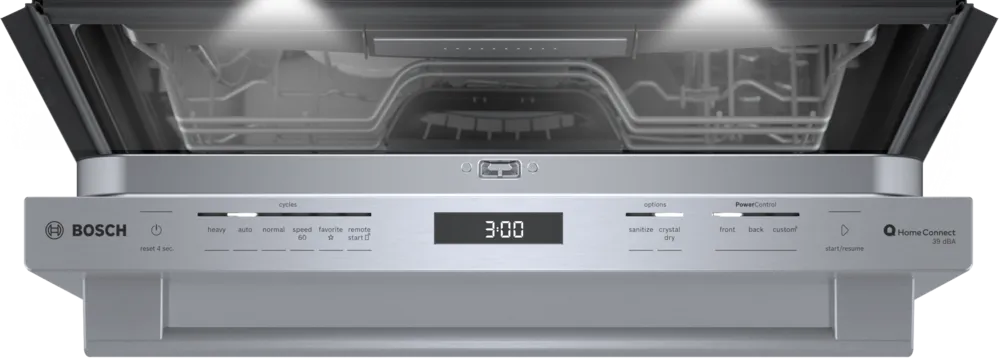 Bob Martin Benchmark®, built-under dishwasher, 24'', Brushed steel anti-fingerprint