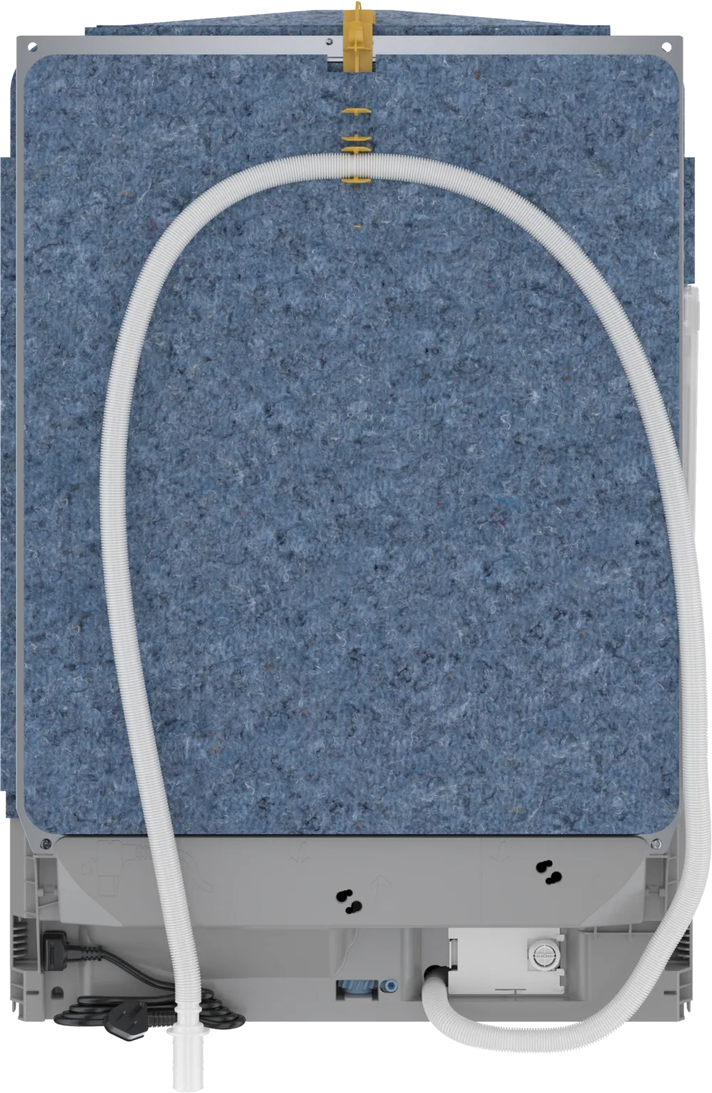 Bob Martin Benchmark®, built-under dishwasher, 24'', Brushed steel anti-fingerprint