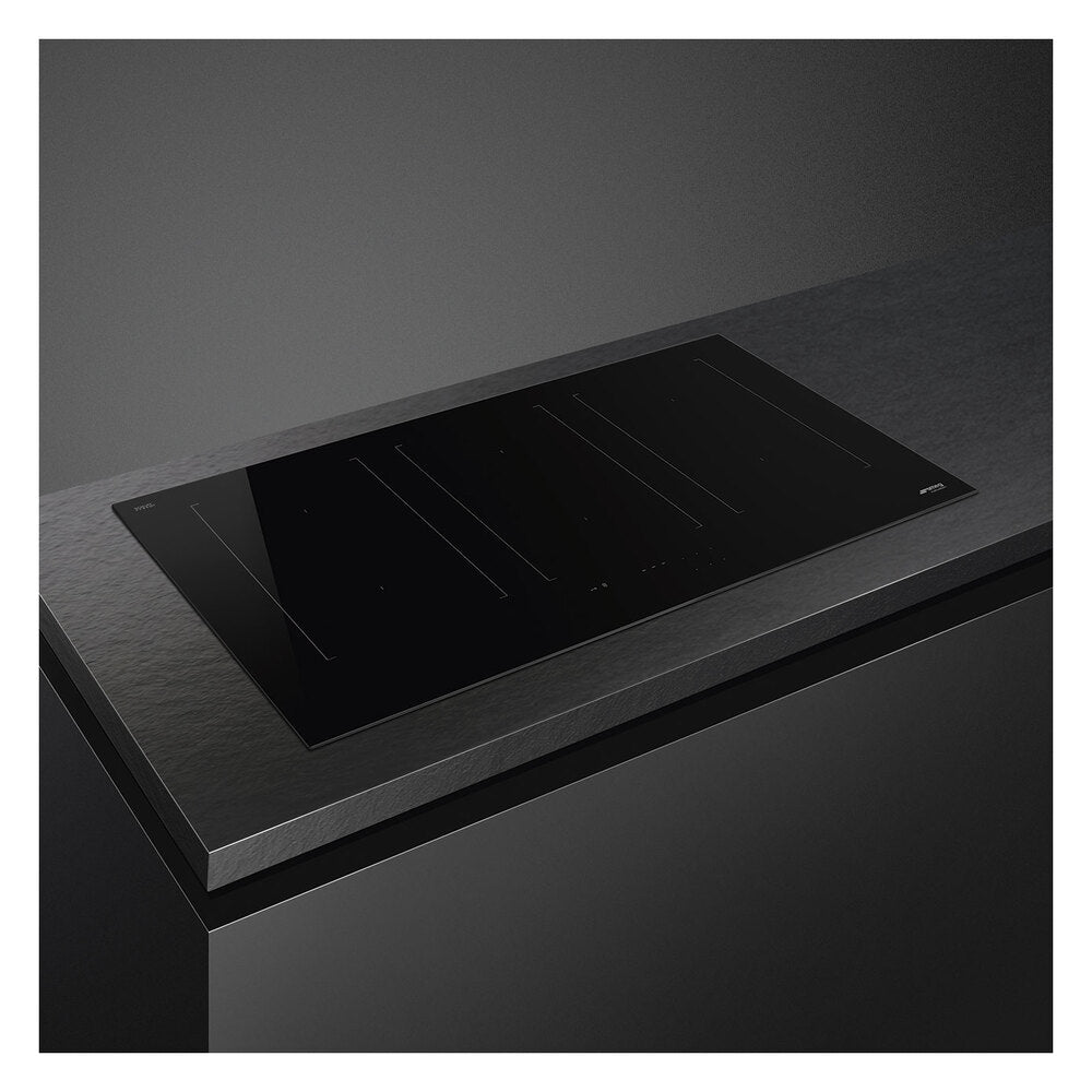 SMEG Cooktop Black SIMU336D