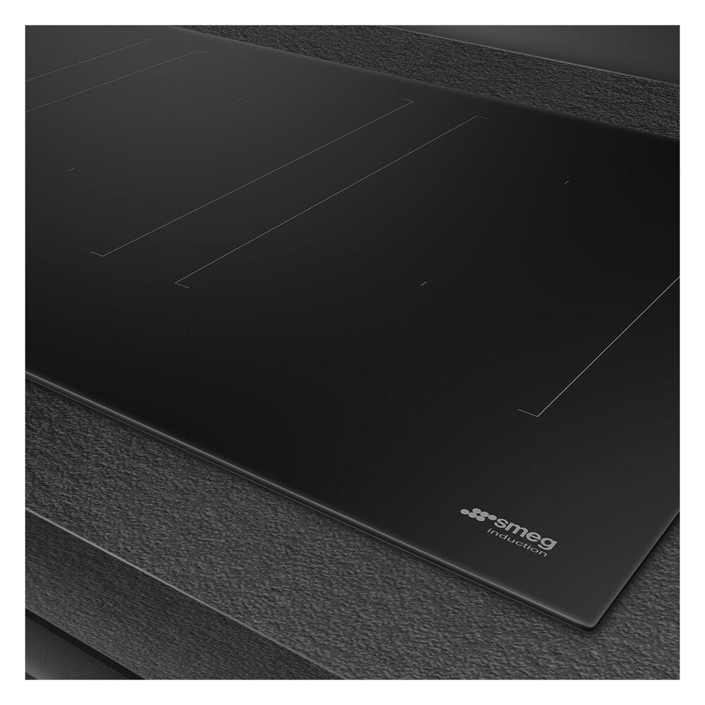 SMEG Cooktop Black SIMU336D