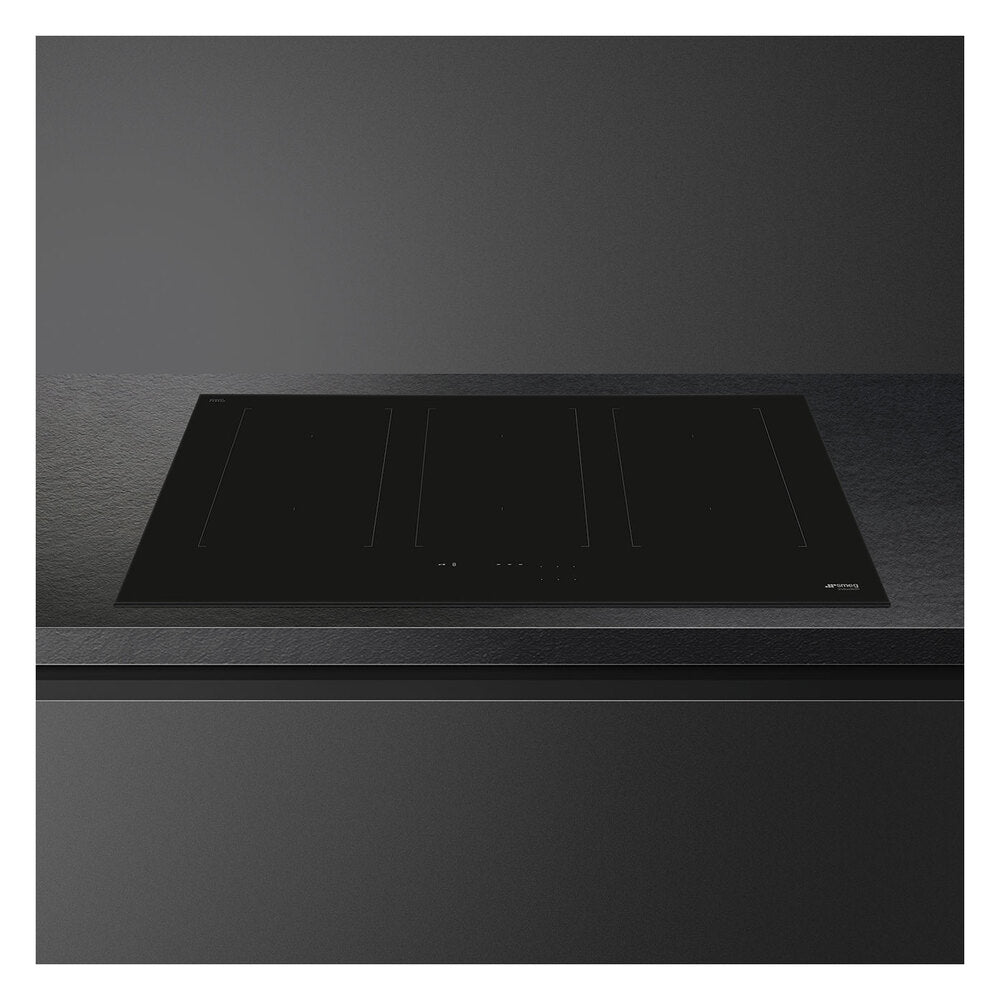SMEG Cooktop Black SIMU336D