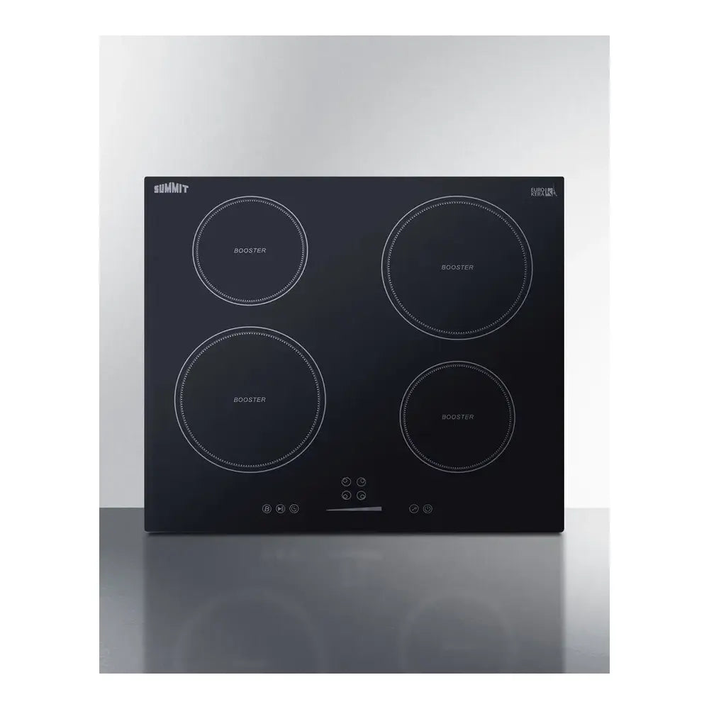 Summit 24" Wide 208-240v 4-zone Induction Cooktop