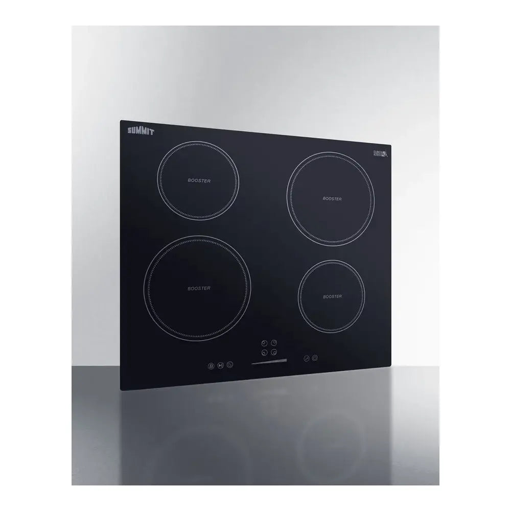 Summit 24" Wide 208-240v 4-zone Induction Cooktop