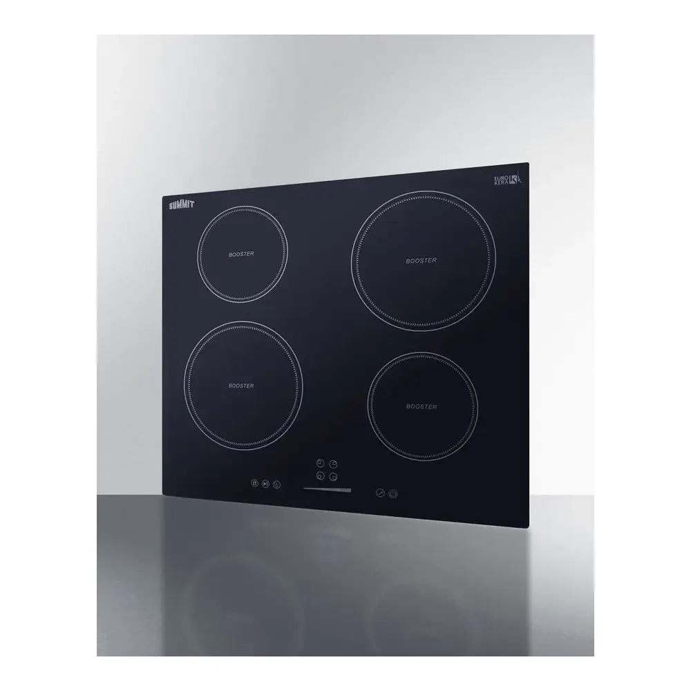 Summit 24" Wide 208-240v 4-zone Induction Cooktop