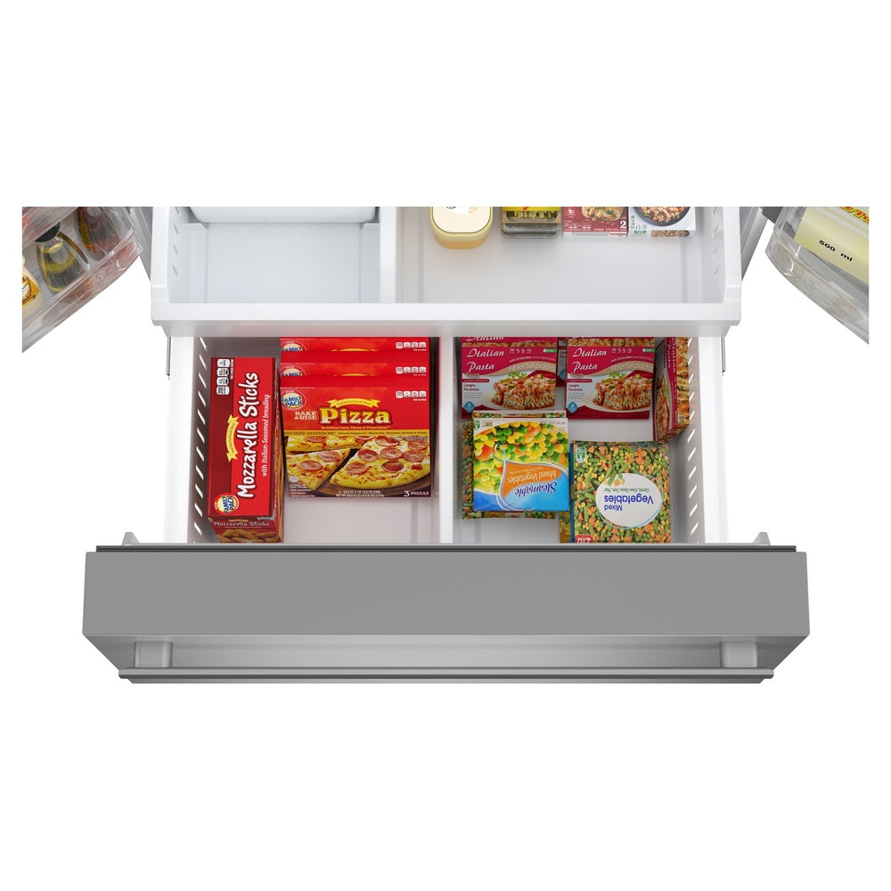 Sharp Sharp French 3-Door Refrigerator with Water Dispenser