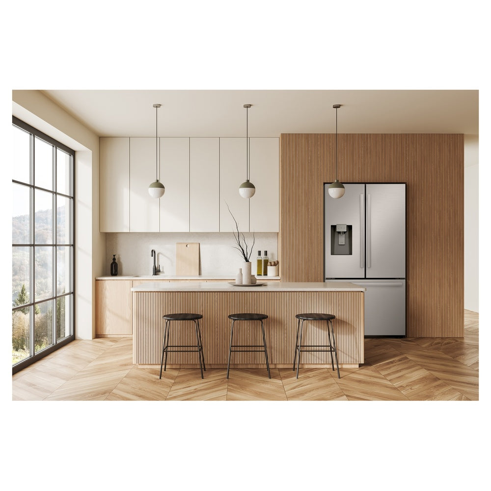 Sharp Sharp French 3-Door Refrigerator with Water Dispenser