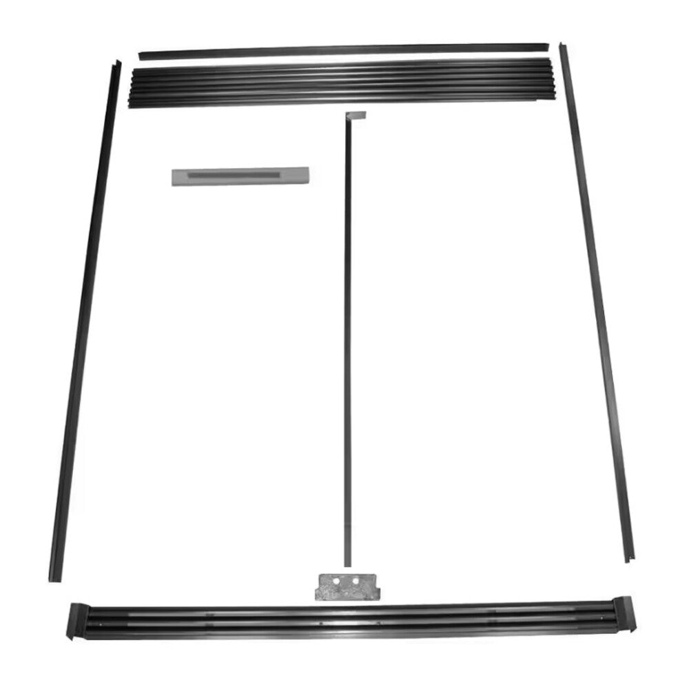 Whirlpool Full-Refrigerator and Up-Right Freezer Sidekick Trim Kit, Stainless Steel, used 