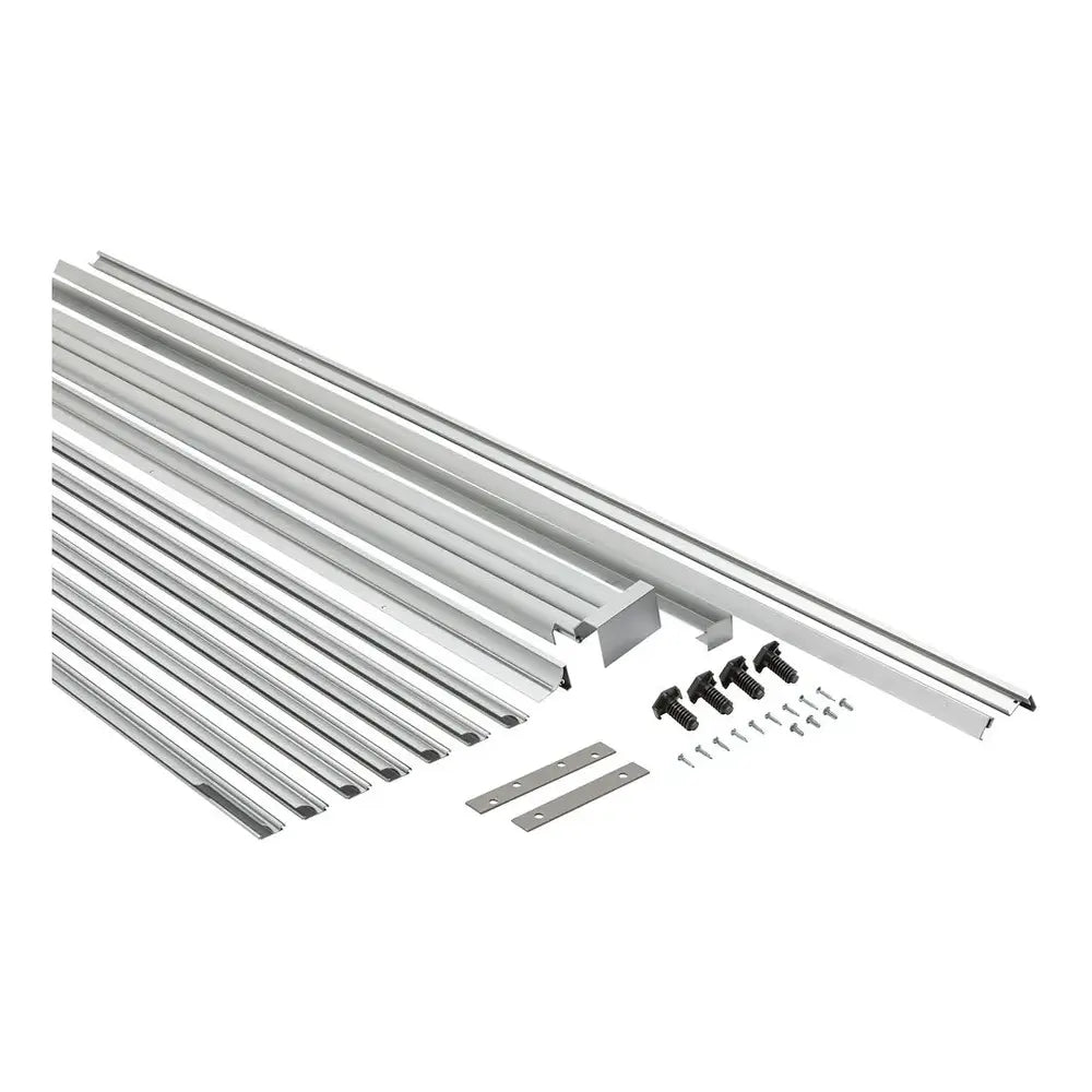 Whirlpool Full-Refrigerator and Up-Right Freezer Sidekick Trim Kit, Stainless Steel, used 