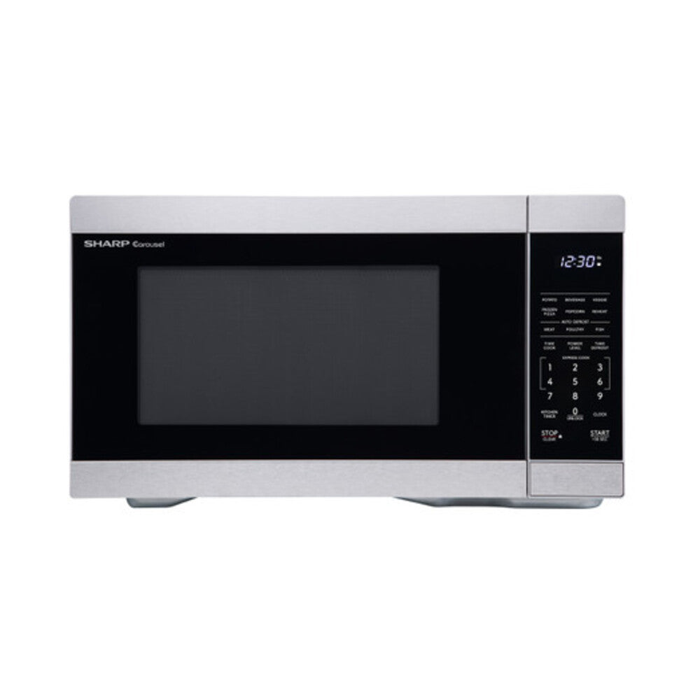 Sharp Sharp 1.1 cu. ft. 1000W Smart Stainless Steel Countertop Microwave Oven