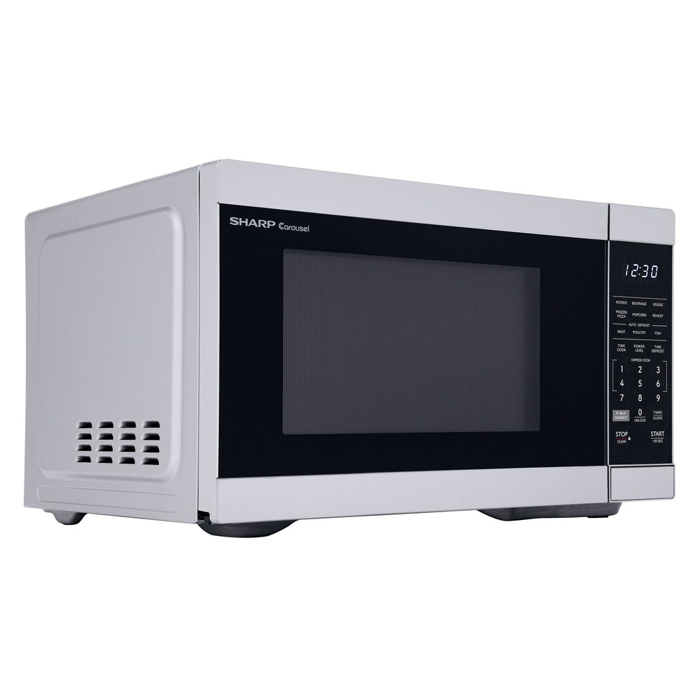 Sharp Sharp 1.1 cu. ft. 1000W Smart Stainless Steel Countertop Microwave Oven