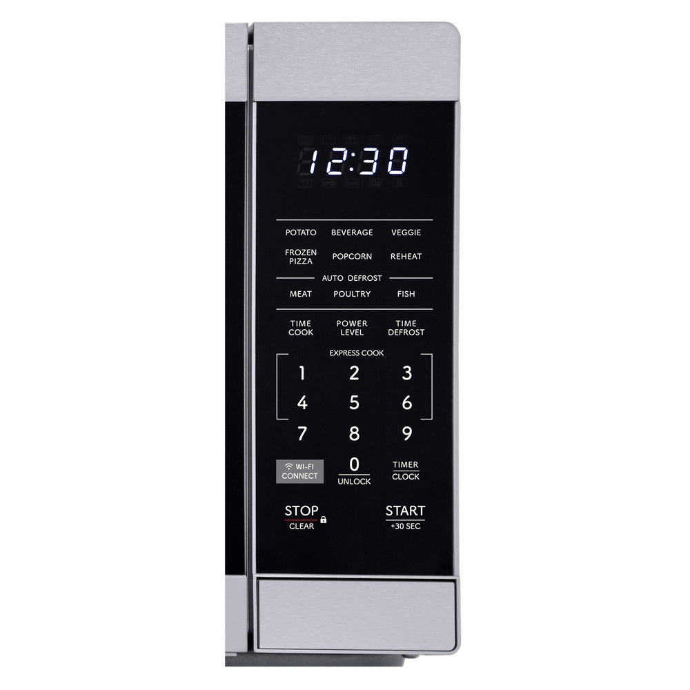 Sharp Sharp 1.1 cu. ft. 1000W Smart Stainless Steel Countertop Microwave Oven