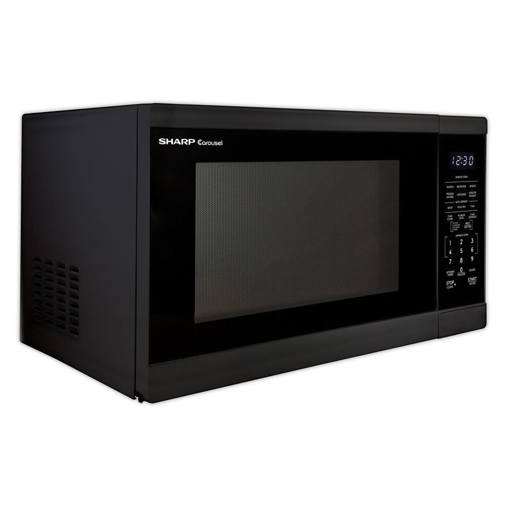 Sharp Sharp 1.4 cu. ft. 1100W Black Countertop Microwave Oven