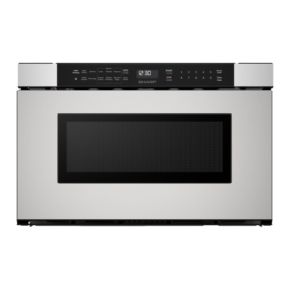 Sharp 24 in. 1.2 cu. ft. Built-In Stainless Steel Microwave Drawer Oven