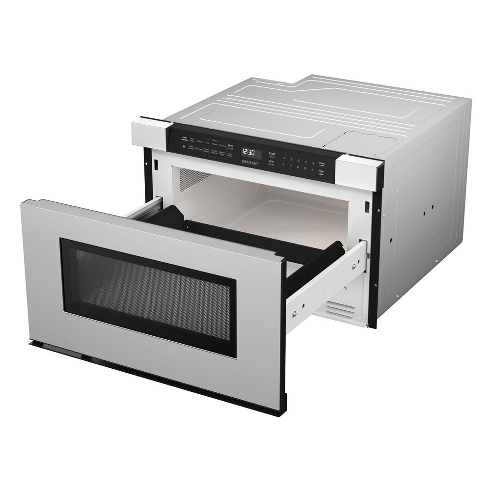 Sharp 24 in. 1.2 cu. ft. Built-In Stainless Steel Microwave Drawer Oven