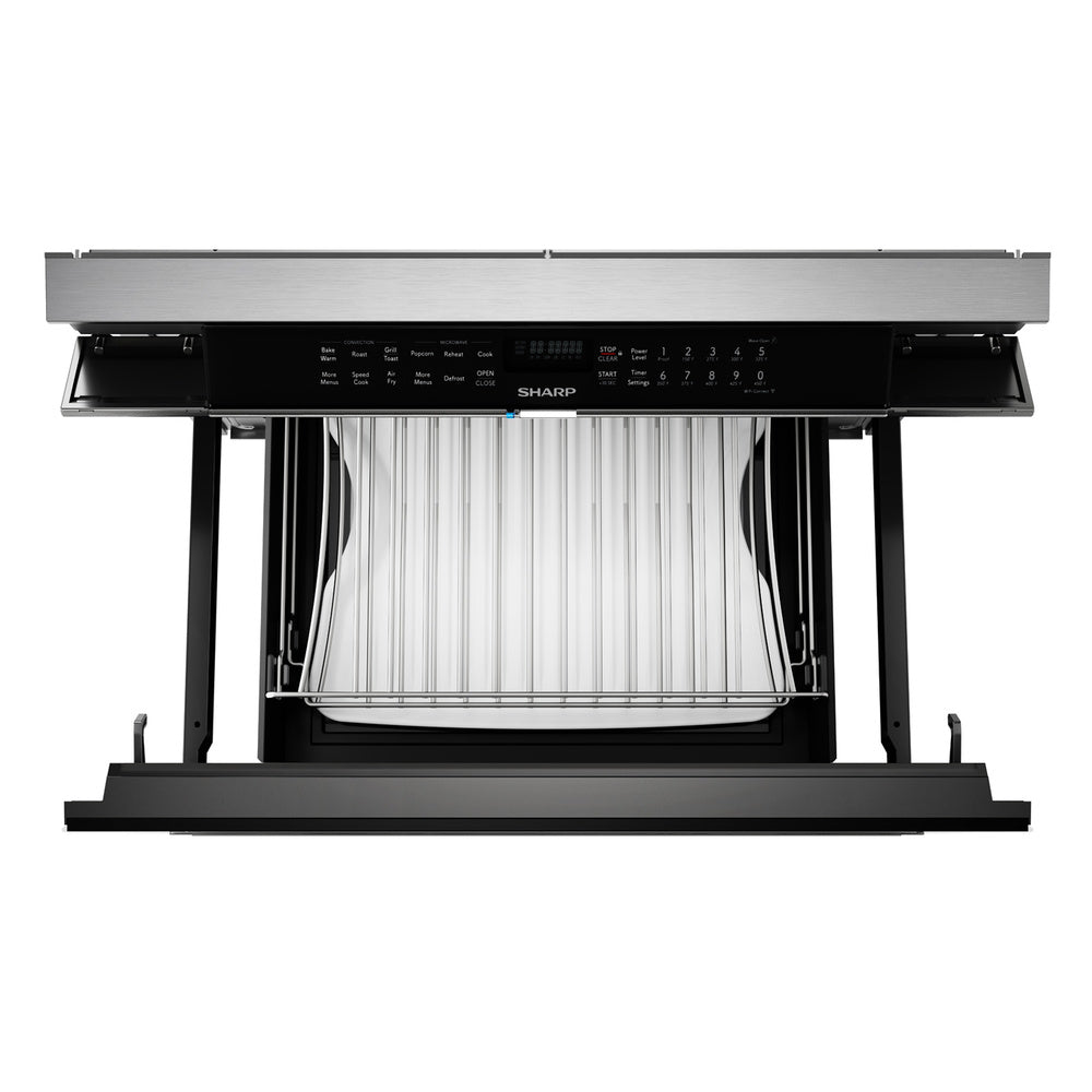 Sharp 24 in. 1.2 cu. ft. Built-In Stainless Steel Microwave Drawer Oven