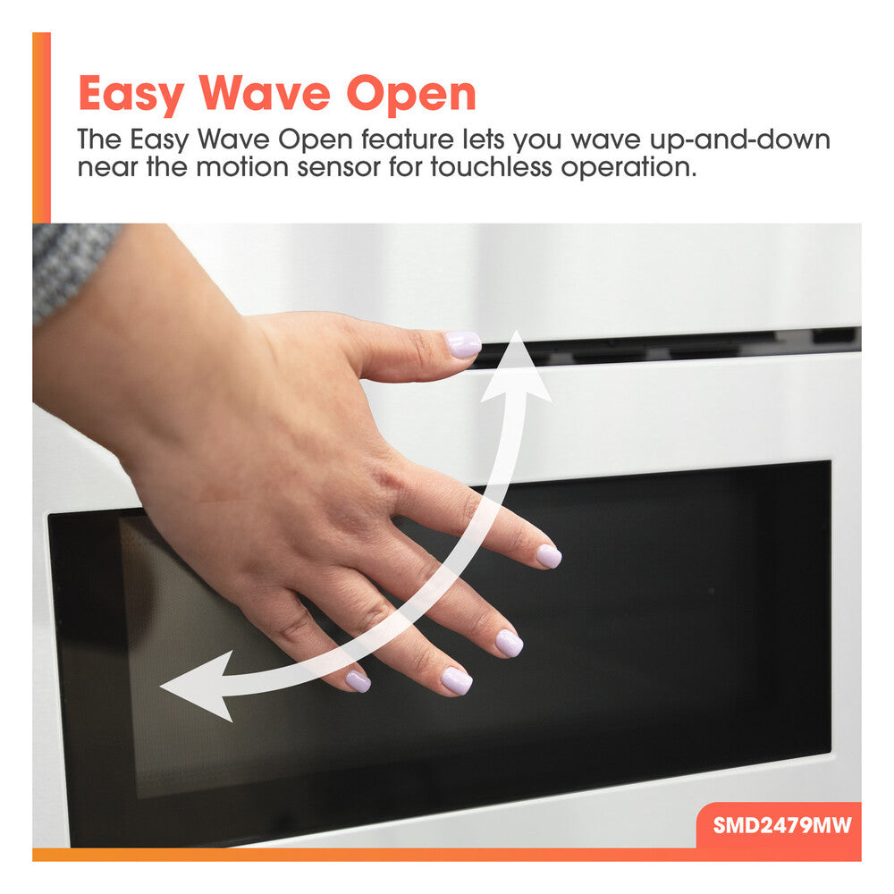 Sharp Sharp 24 in. 1.2 cu. ft. Deco Series Built-In Smart Microwave Drawer™ Oven with 