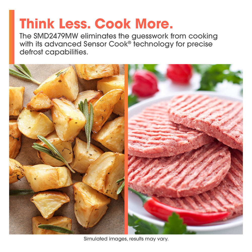 Sharp Sharp 24 in. 1.2 cu. ft. Deco Series Built-In Smart Microwave Drawer™ Oven with 