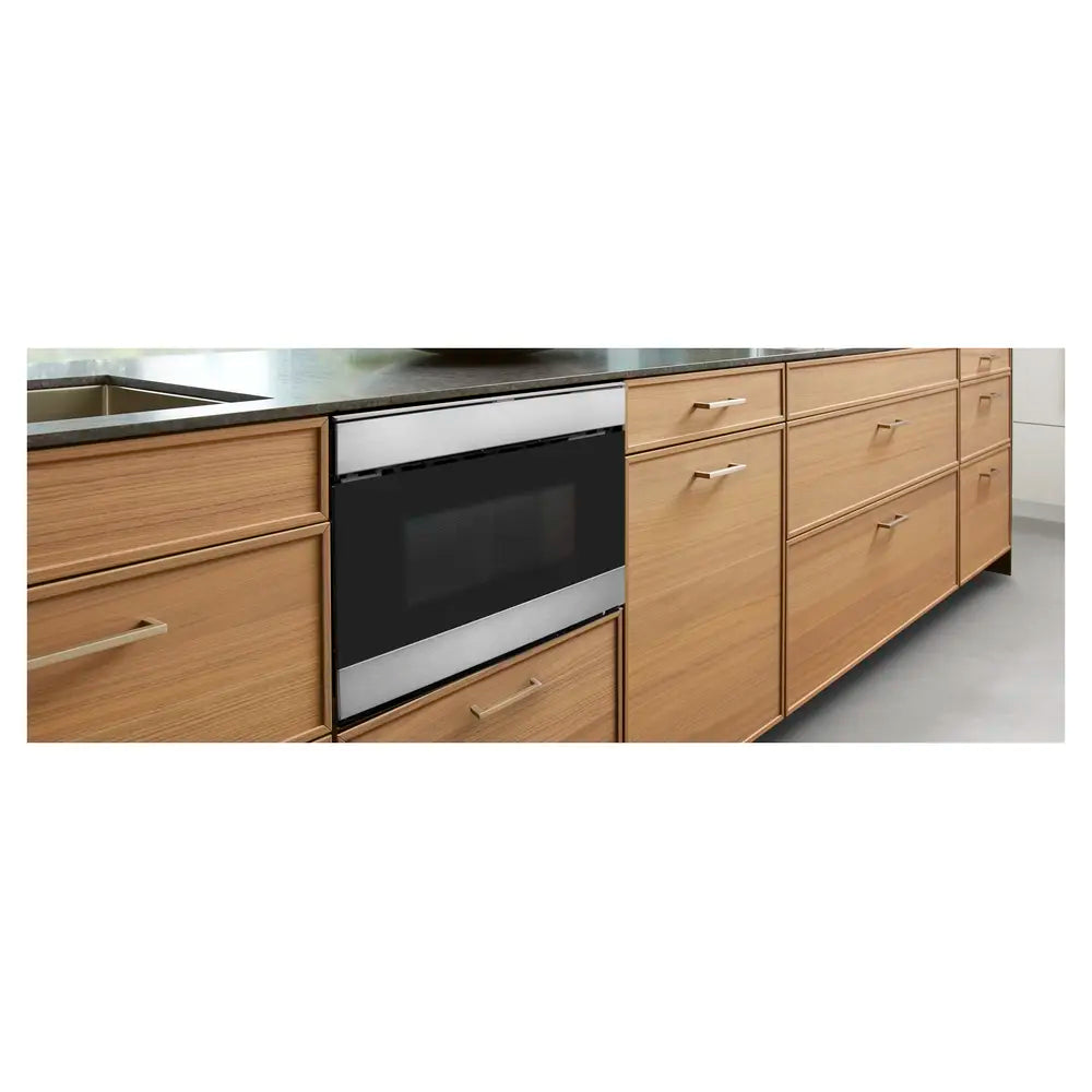 Sharp 24 in. 1.2 cu. ft. 950W Sharp Stainless Steel Smart Easy Wave Open Microwave Dra