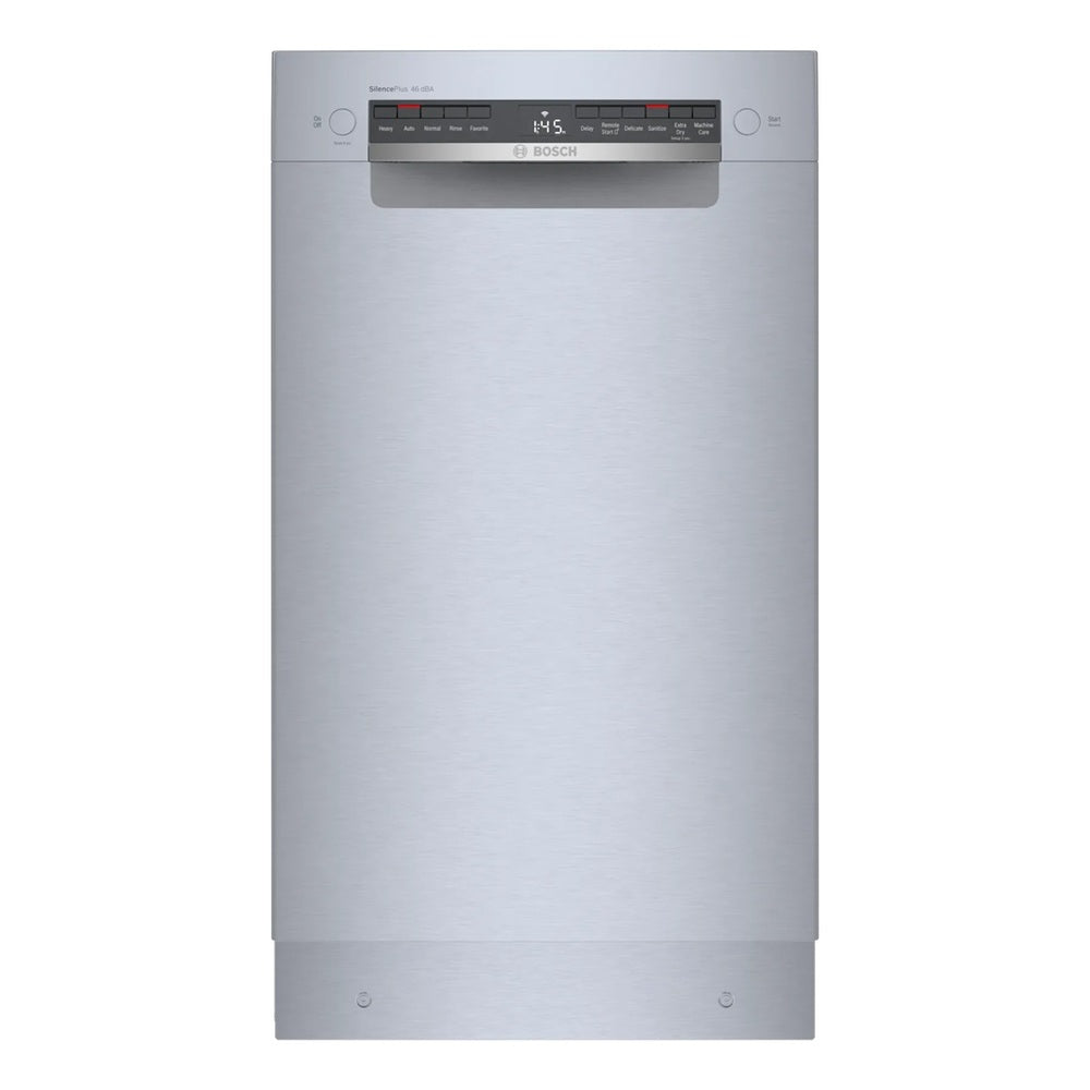 Bosch 300 Series, built-under dishwasher, 17 3/4'', Brushed steel anti-fingerprint