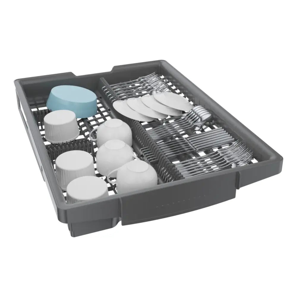 Bosch 300 Series, built-under dishwasher, 17 3/4'', Brushed steel anti-fingerprint