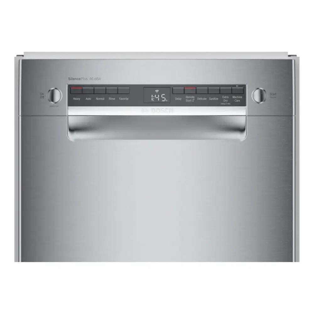 Bosch 300 Series, built-under dishwasher, 17 3/4'', Brushed steel anti-fingerprint