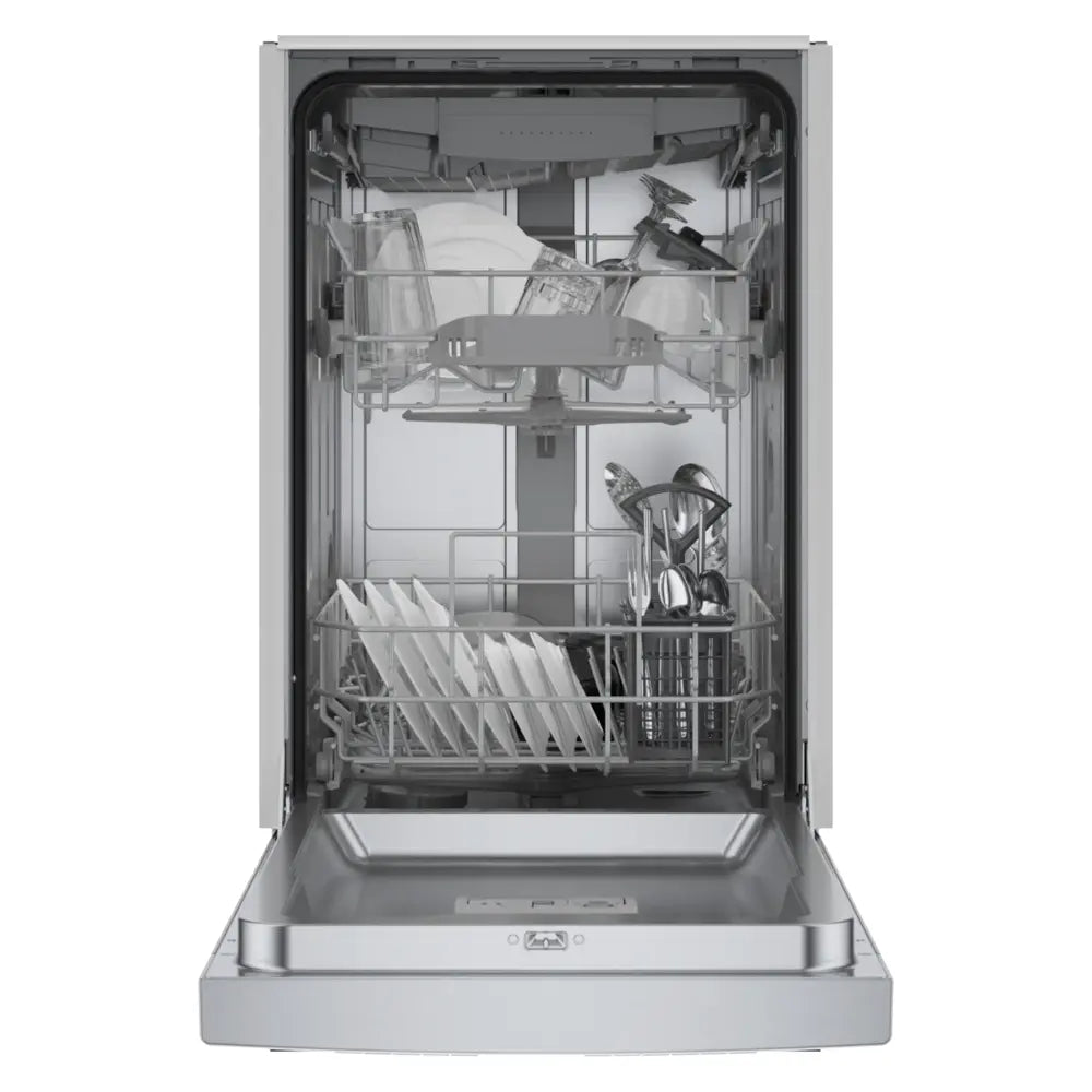 Bosch 300 Series, built-under dishwasher, 17 3/4'', Brushed steel anti-fingerprint