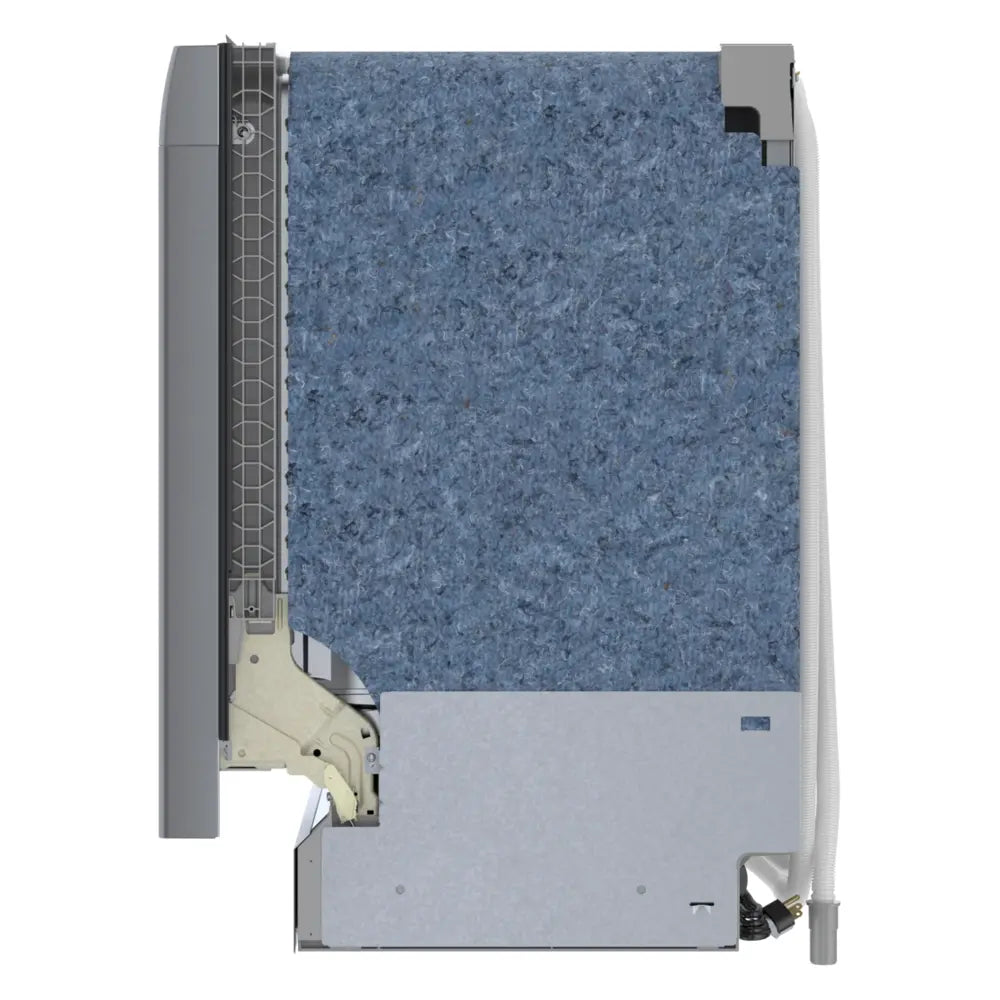 Bosch 300 Series, built-under dishwasher, 17 3/4'', Brushed steel anti-fingerprint