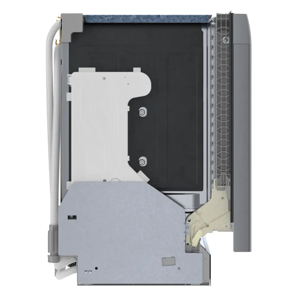 Bosch 300 Series, built-under dishwasher, 17 3/4'', Brushed steel anti-fingerprint