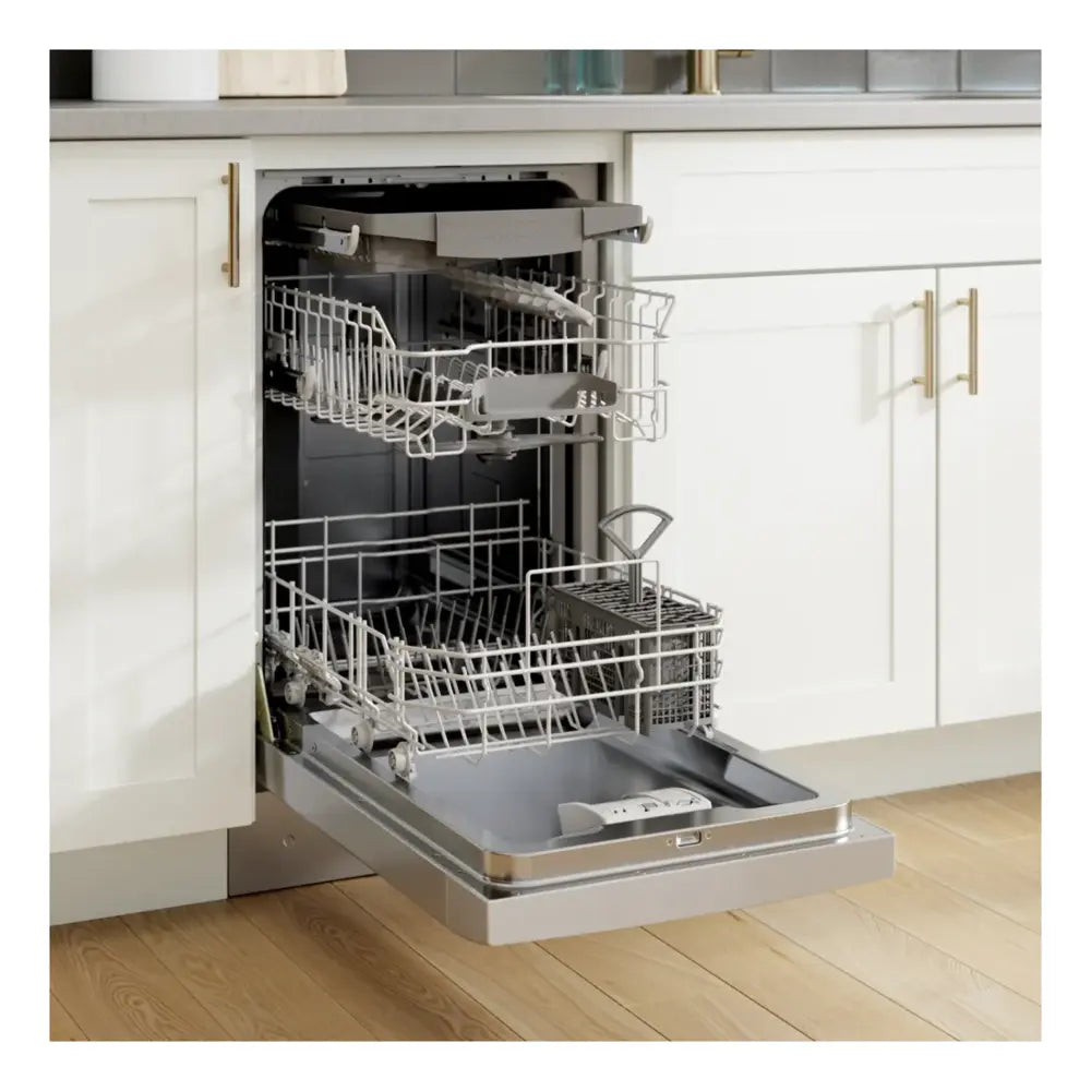 Bosch 300 Series, built-under dishwasher, 17 3/4'', Brushed steel anti-fingerprint
