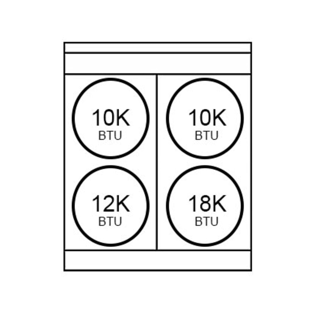 SMEG Smeg Range with Hob 24" SPR24UGGX