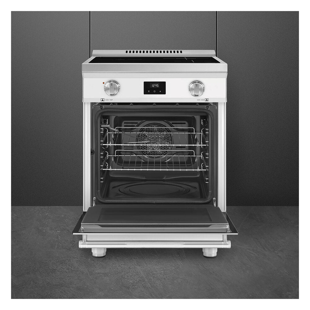 SMEG Smeg Range with Induction Hob 24" SPR24UIMMW