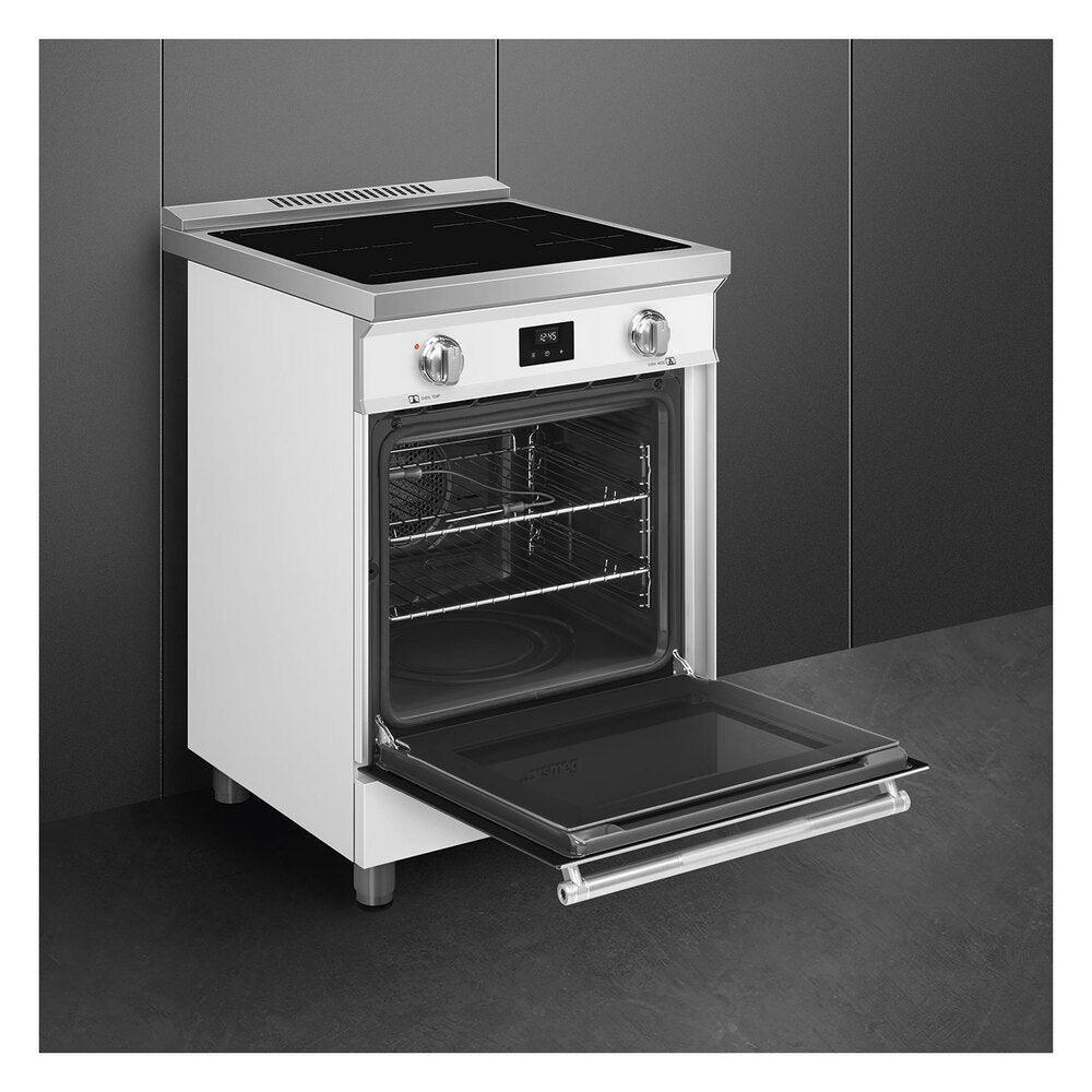 SMEG Smeg Range with Induction Hob 24" SPR24UIMMW