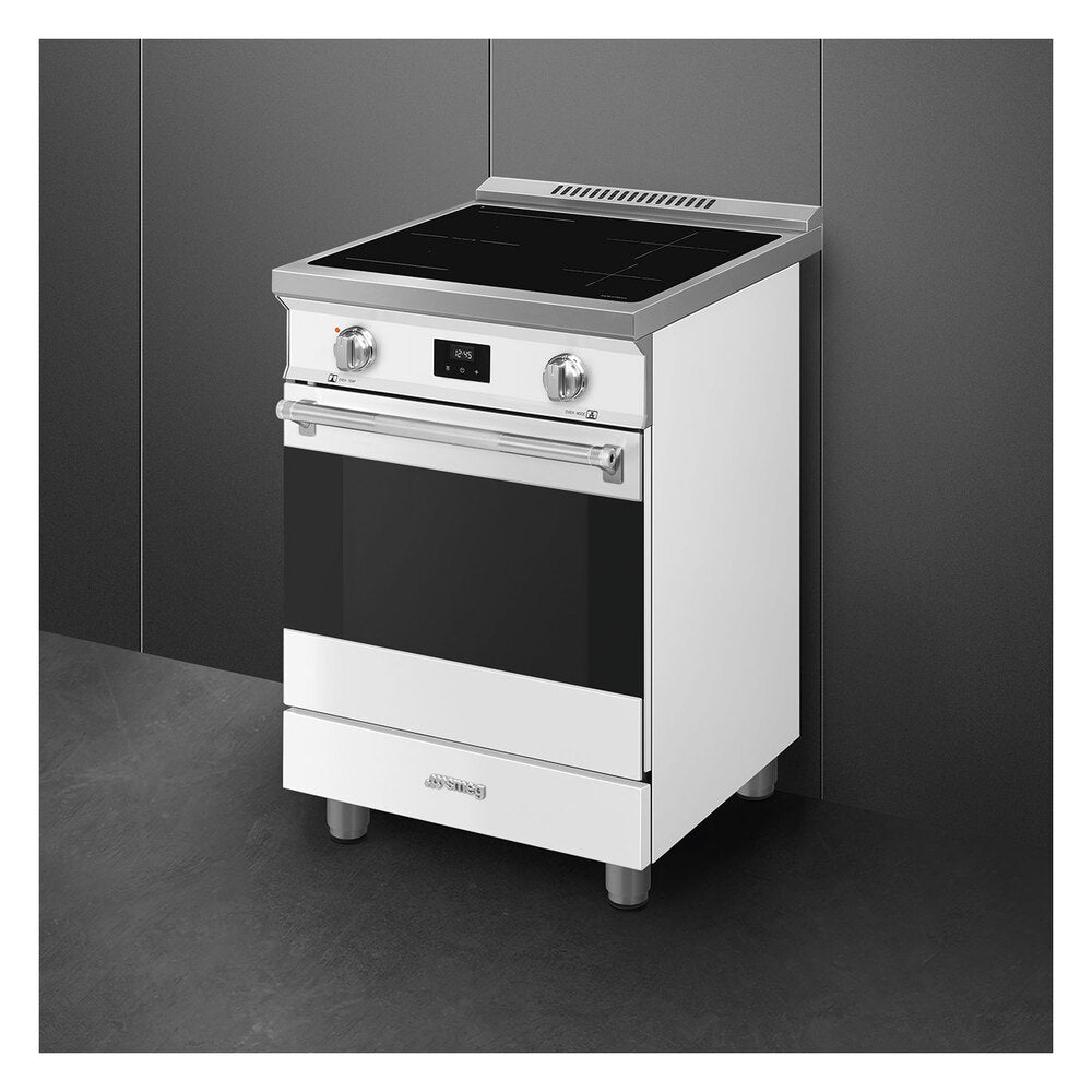 SMEG Smeg Range with Induction Hob 24" SPR24UIMMW
