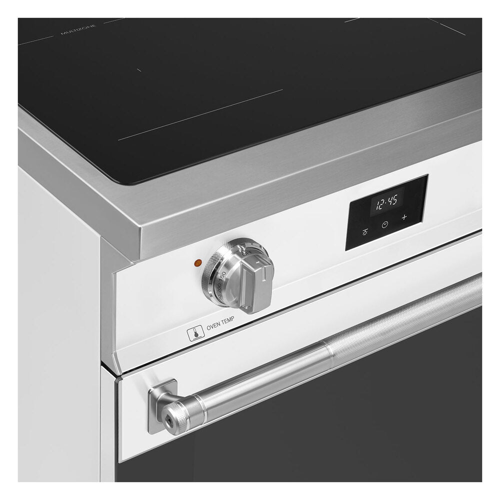 SMEG Smeg Range with Induction Hob 24" SPR24UIMMW