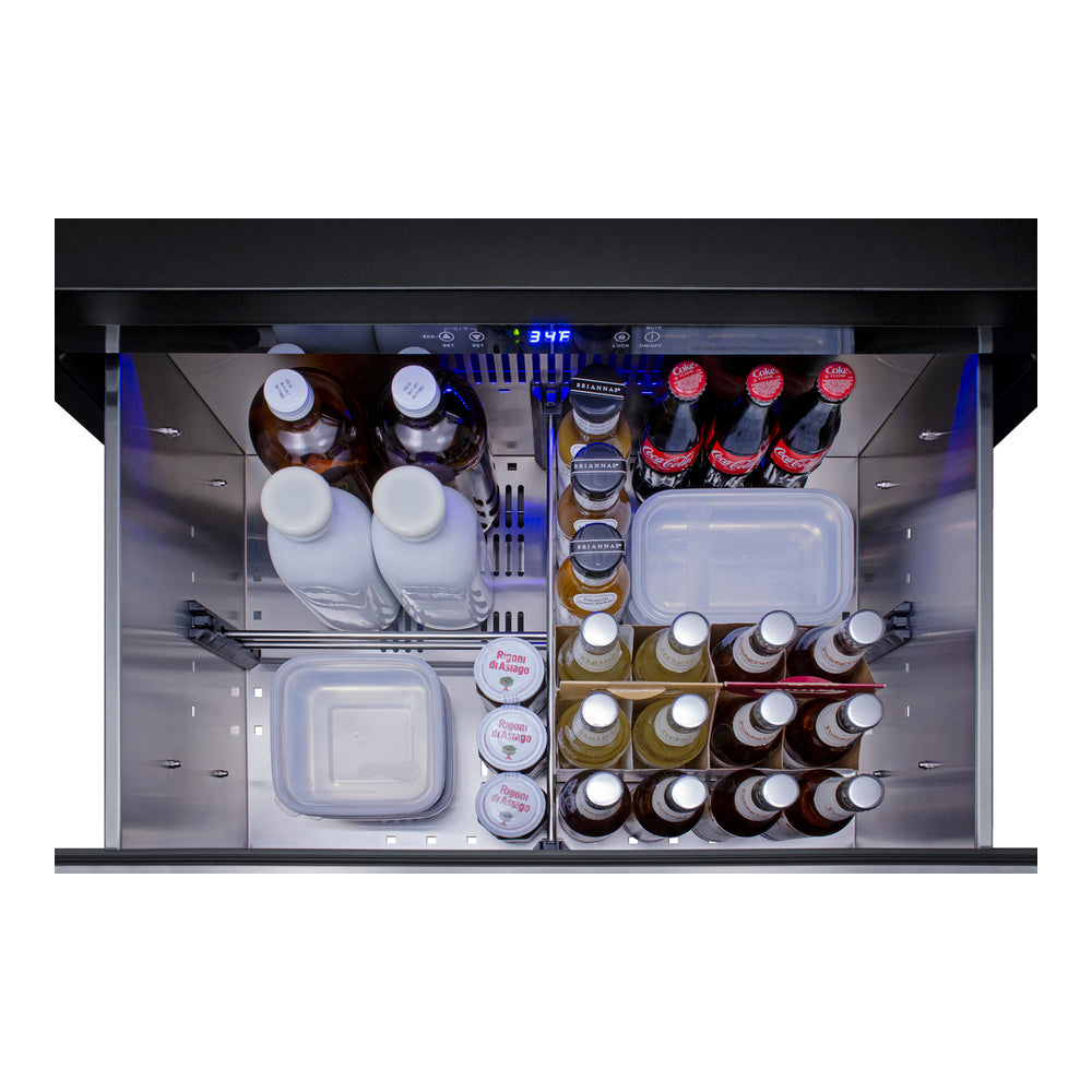 Summit 30" Wide 2-drawer All-refrigerator (panels Not Included)