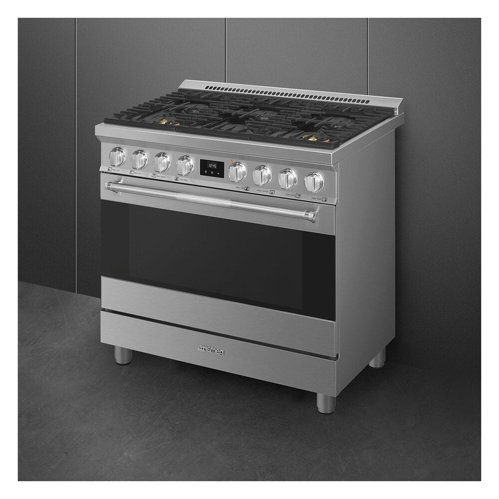 SMEG Smeg Range with Gas Hob 36" SPR36UGMX