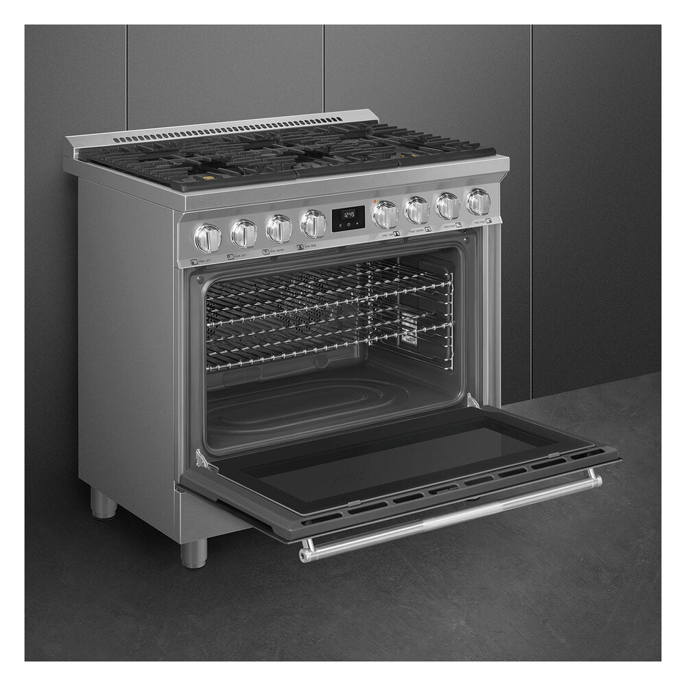 SMEG Smeg Range with Gas Hob 36" SPR36UGMX