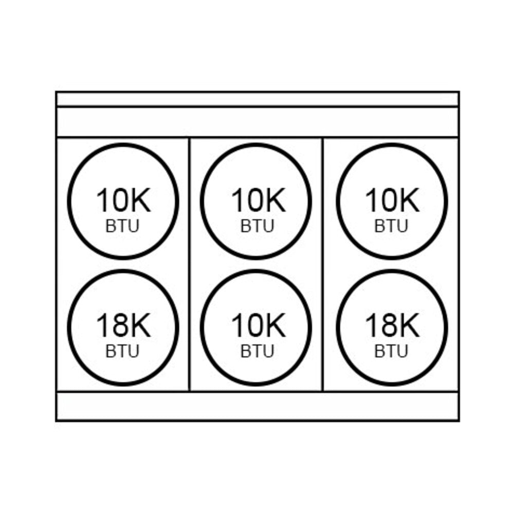 SMEG Smeg Range with Gas Hob 36" SPR36UGMX