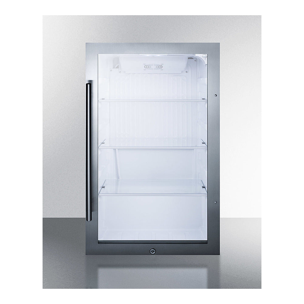 Summit Shallow Depth Indoor/outdoor Beverage Cooler