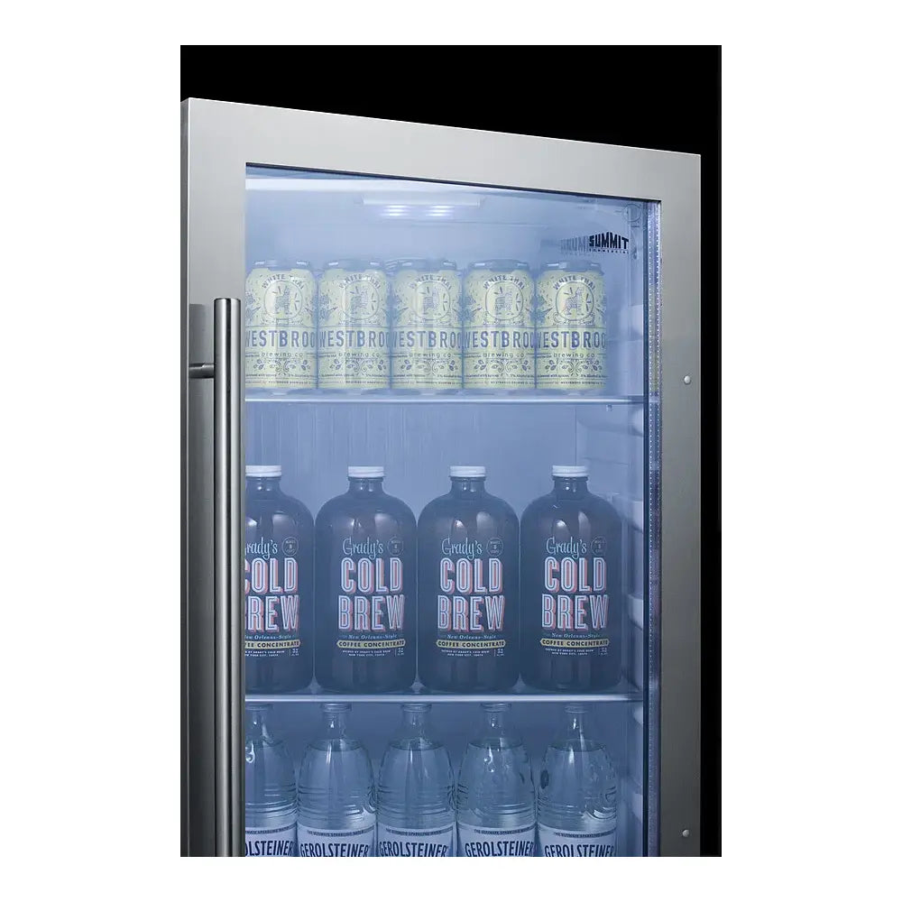 Summit Shallow Depth Indoor/outdoor Beverage Cooler