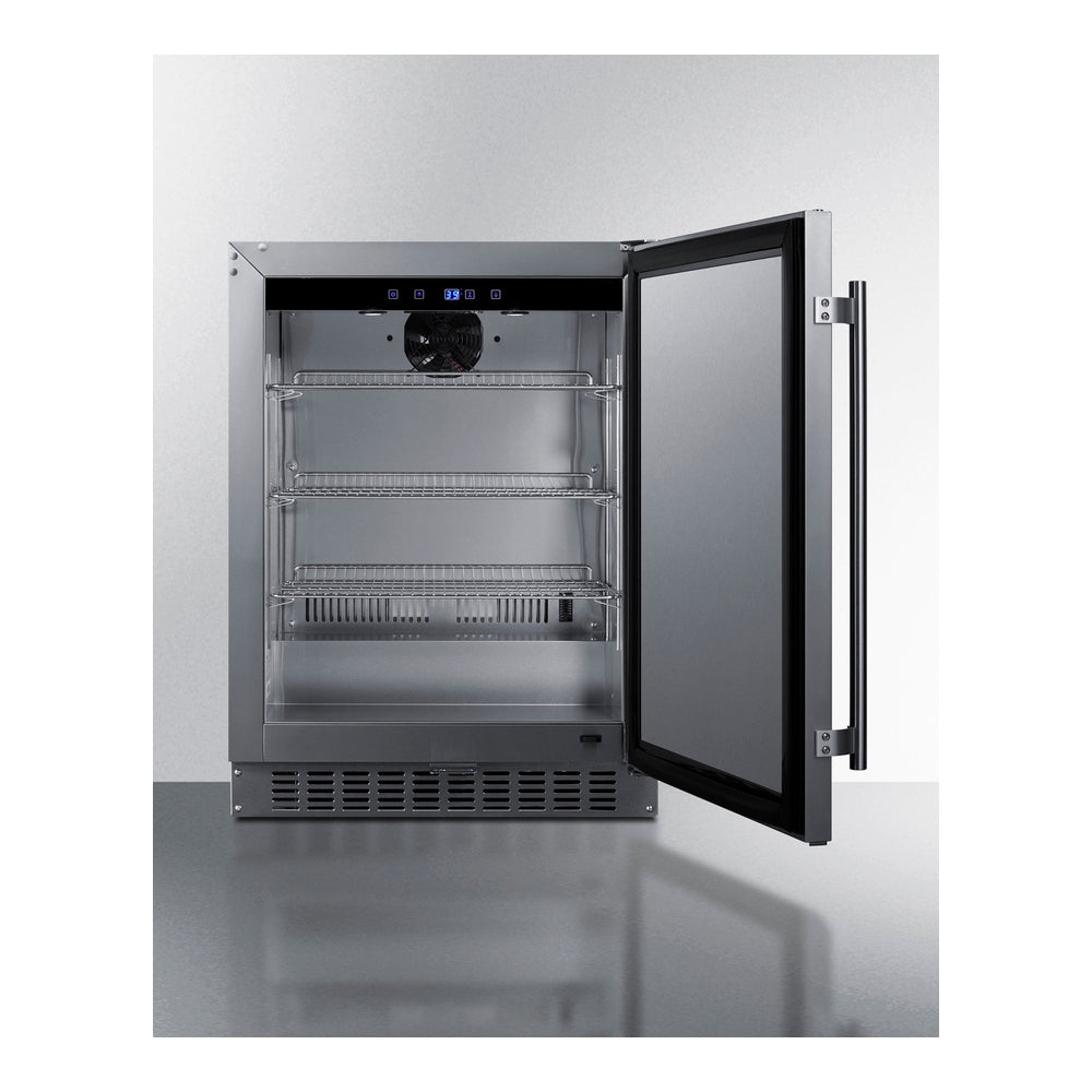 Summit 24" Wide Outdoor All-refrigerator, ADA Compliant