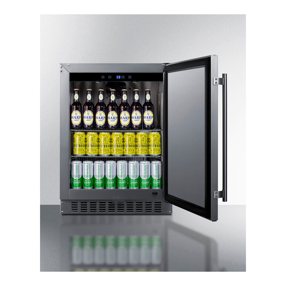 Summit 24" Wide Outdoor All-refrigerator, ADA Compliant