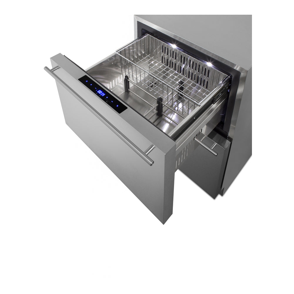 Summit 24" Wide 2-drawer Refrigerator-freezer