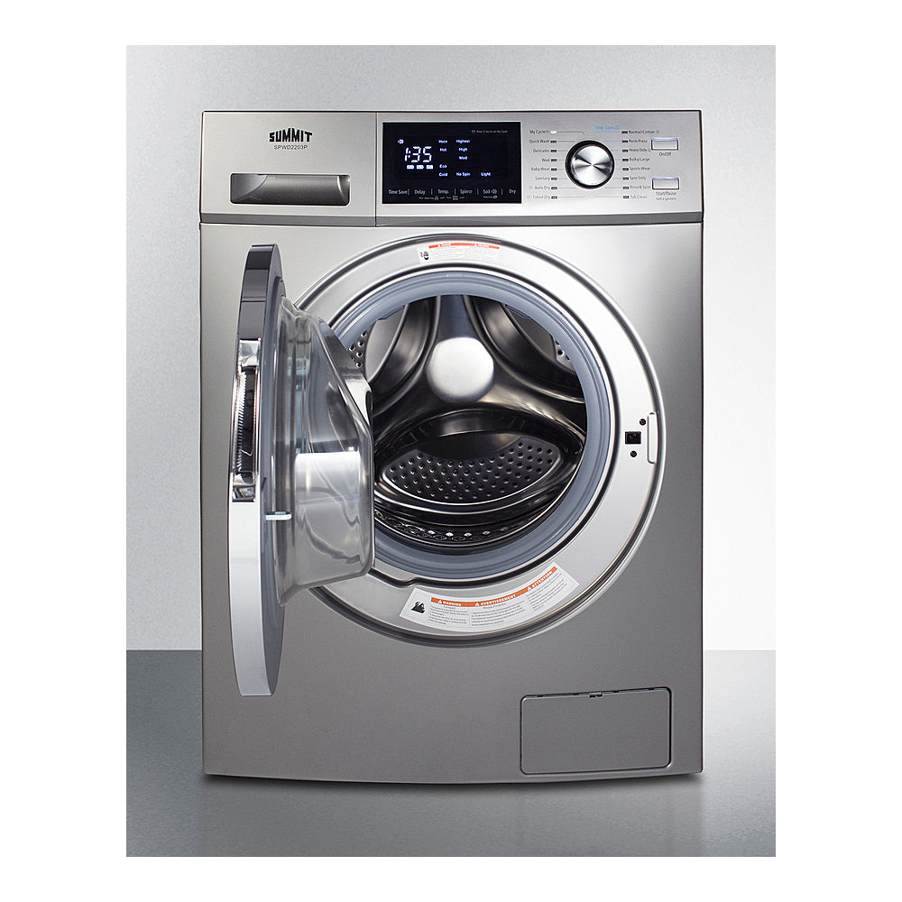 Summit 24" Wide 115v Washer/dryer Combo