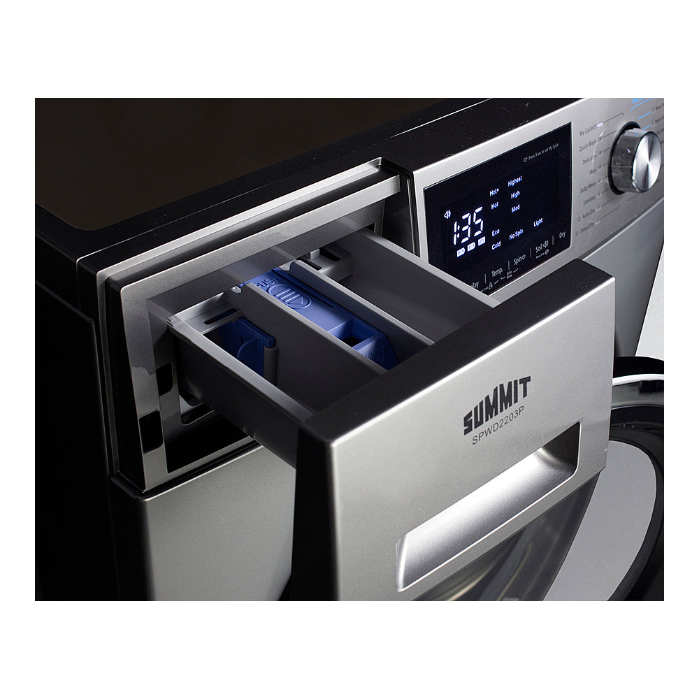 Summit 24" Wide 115v Washer/dryer Combo